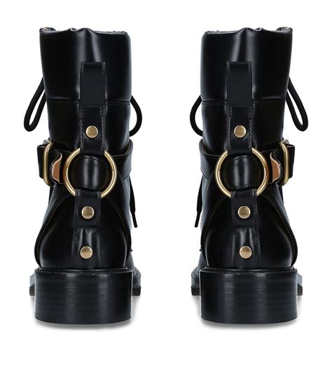 chloe boots diane|CHLOÉ Diane leather ankle boots .